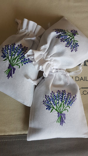Cotton Lavender sachets