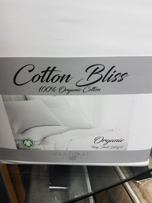 cotton sheet set, organic