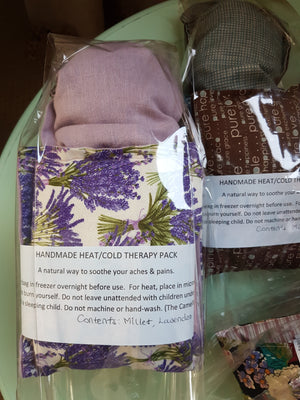 Open image in slideshow, lavender heat/cold therapy pack 
