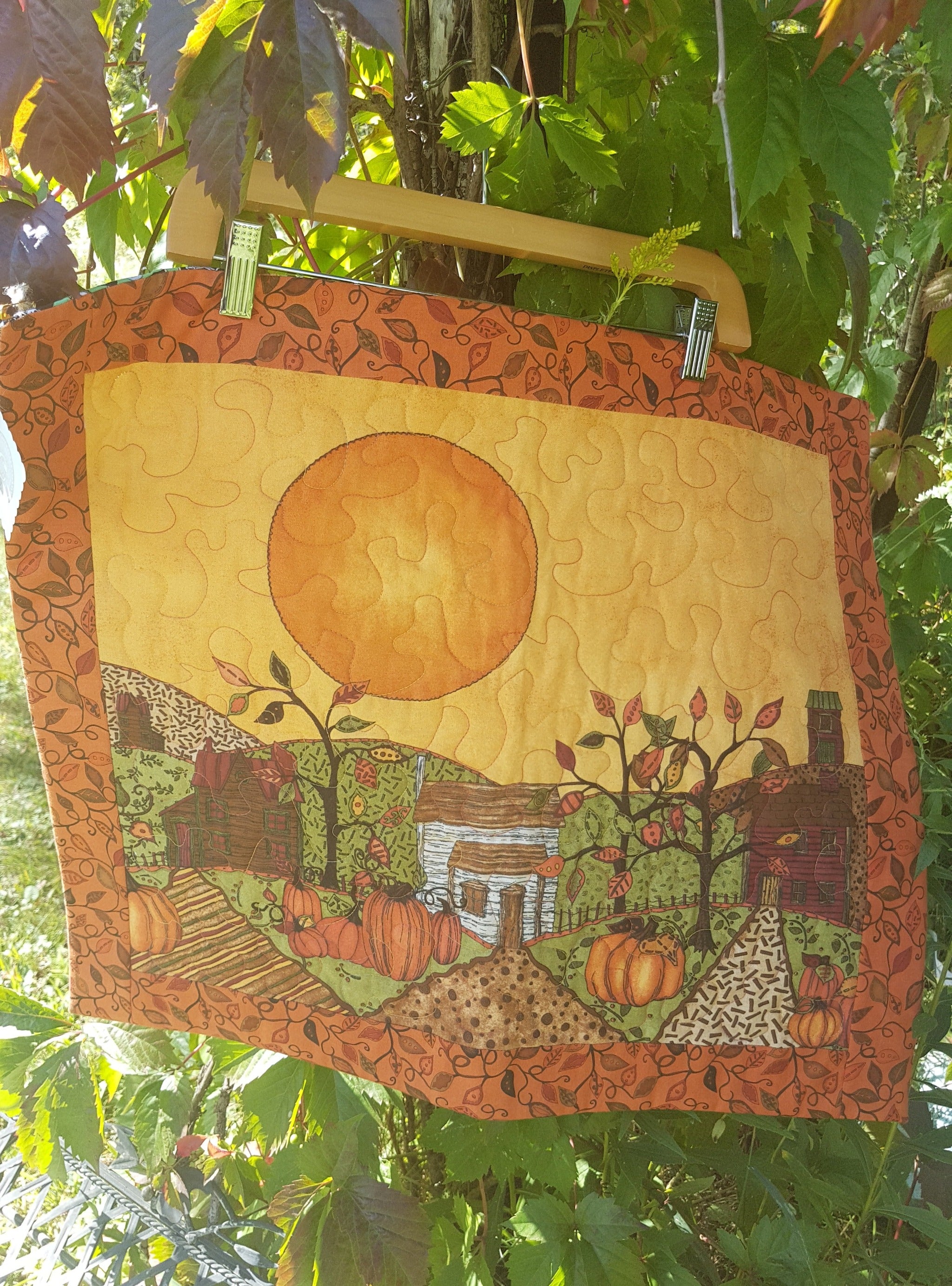 Autumn mini quilt