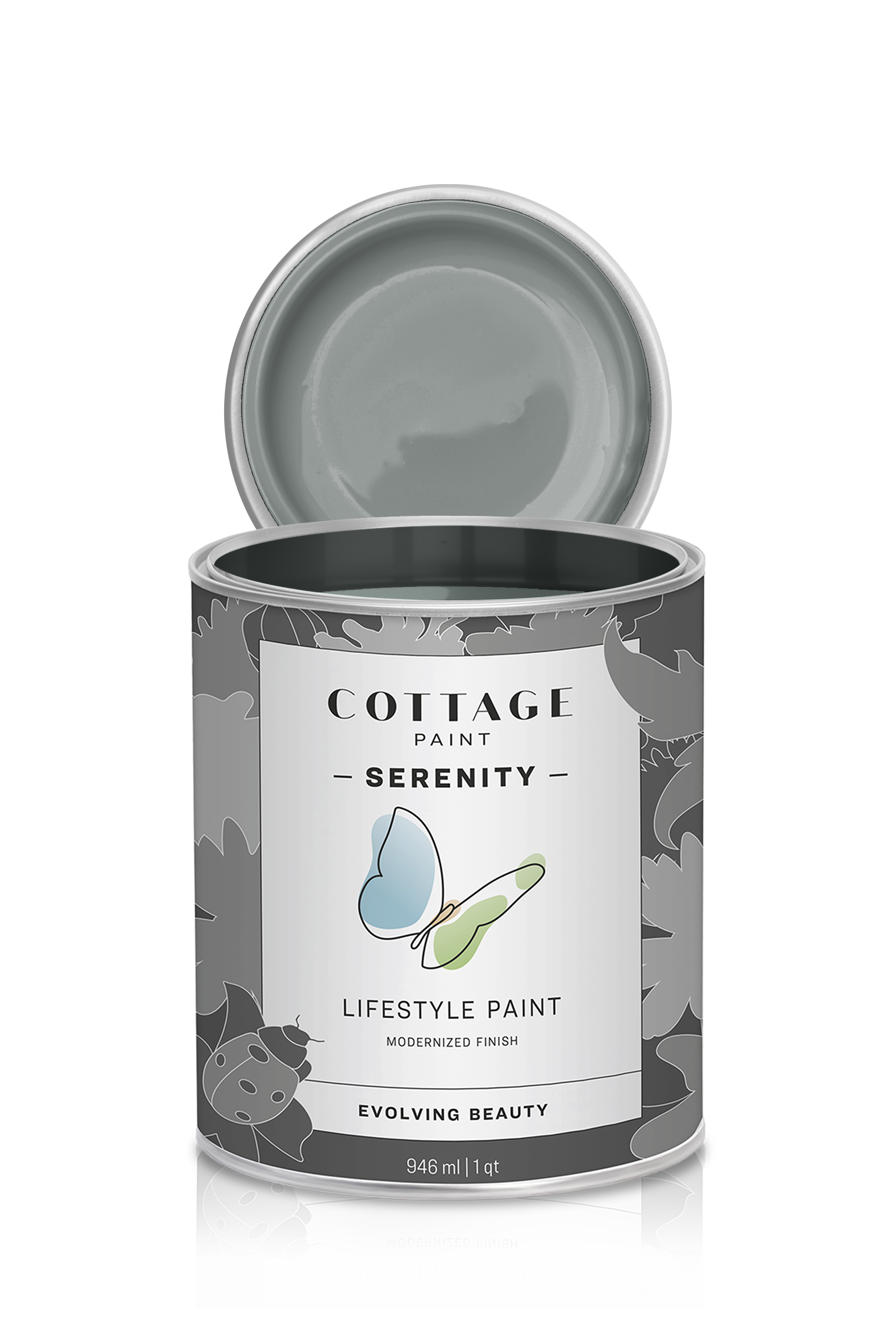 Grey Taupes - Serenity Silk Cottage Paint, Buy online