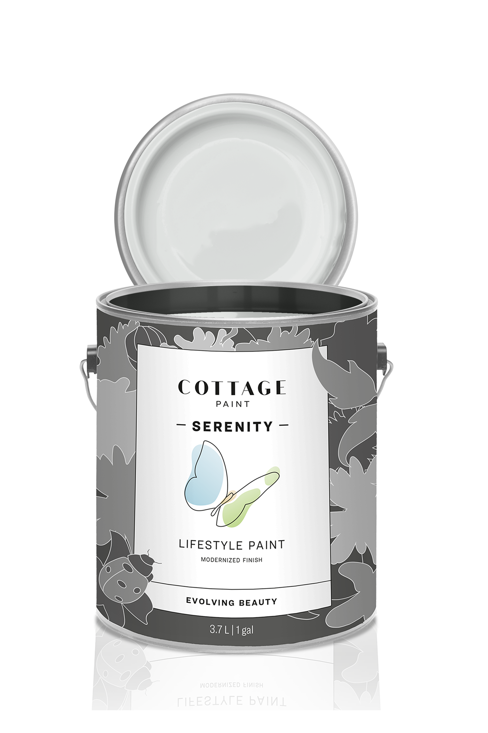 Whites and Cream tones - Serenity silk Cottage Paint