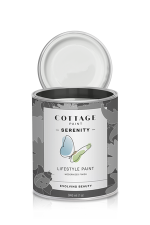 Ouvrir l&#39;image dans le diaporama, Off White and Grey tones - Serenity Silk Cottage Paint
