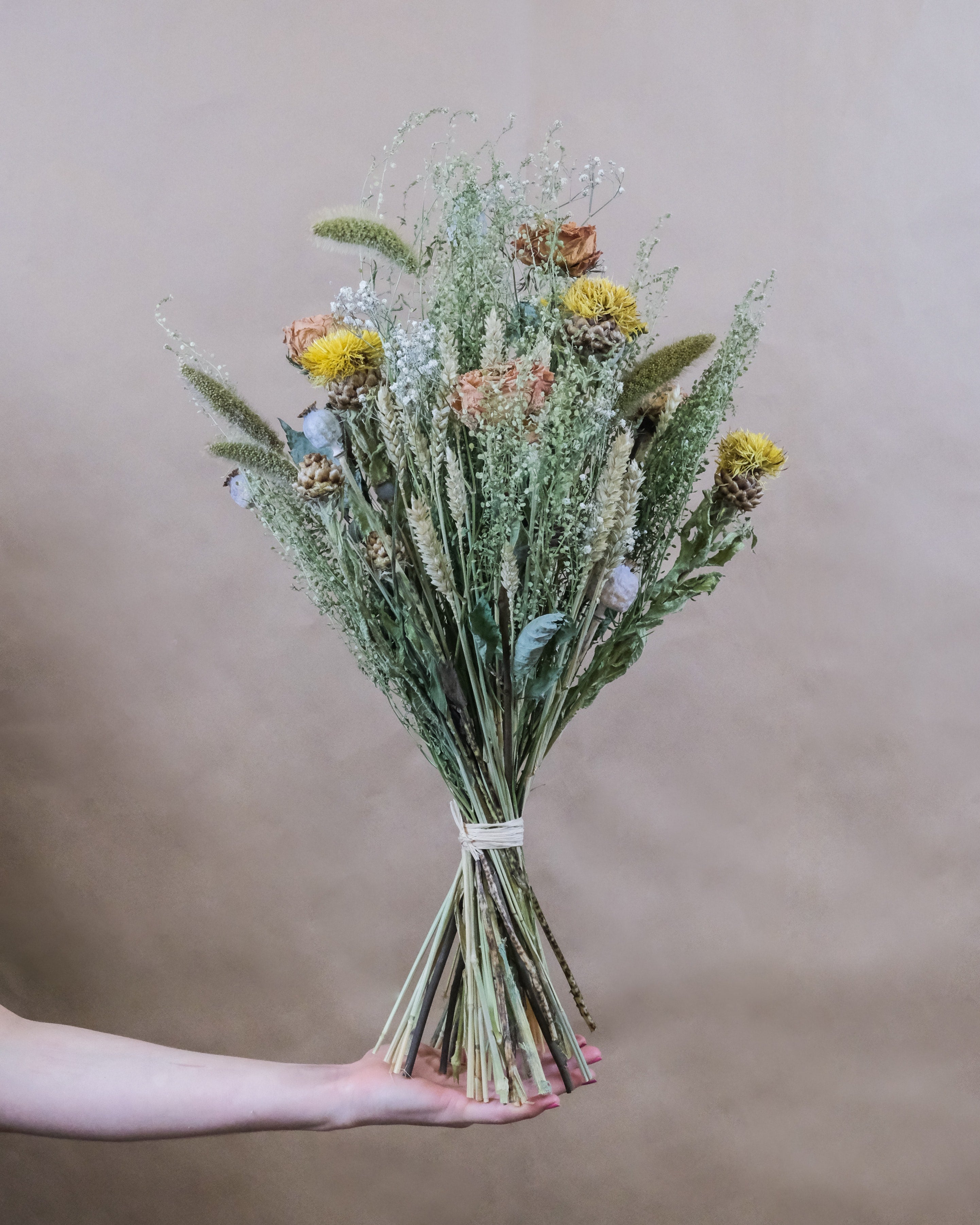 Make your own dried bouquet
